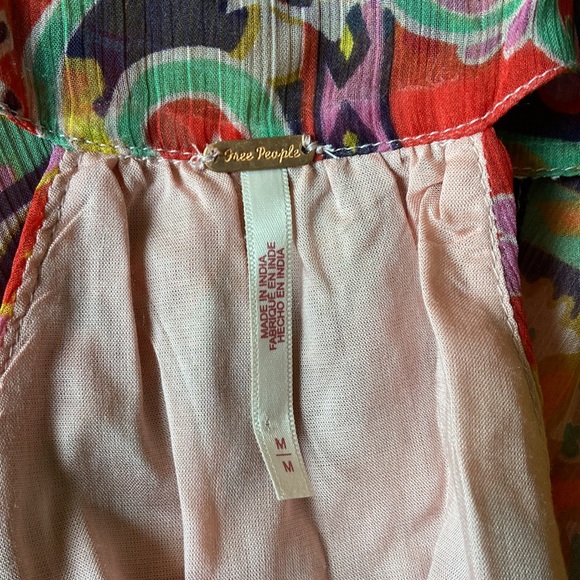 Free People Colorful Paisley Halter Blouse - Picture 10 of 11